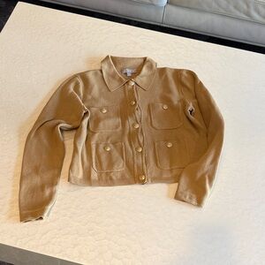 J. Crew Camel Cardigan